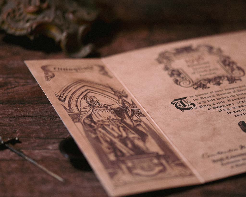 Dark Artifacts Auction Invite