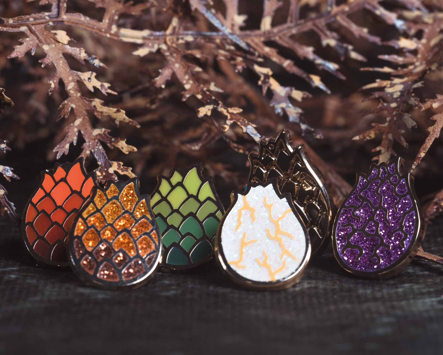 Mini Pin's Œufs de Dragon - Créatures Magiques