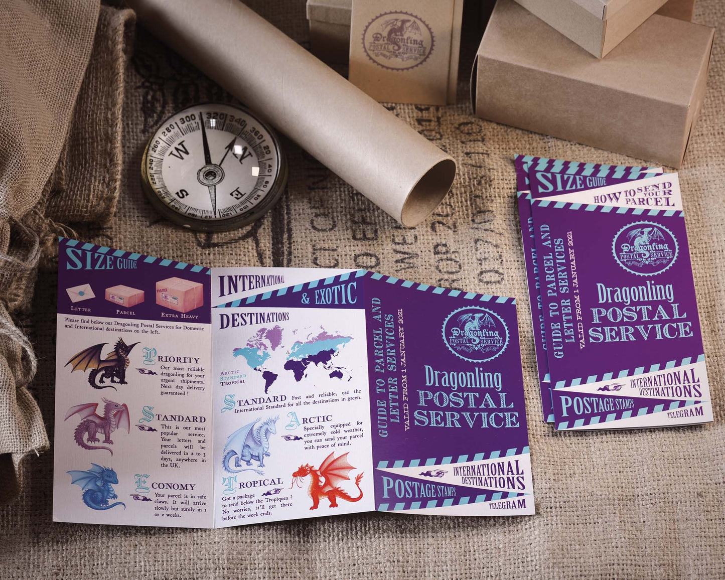 Brochure Services Postaux Dragonling