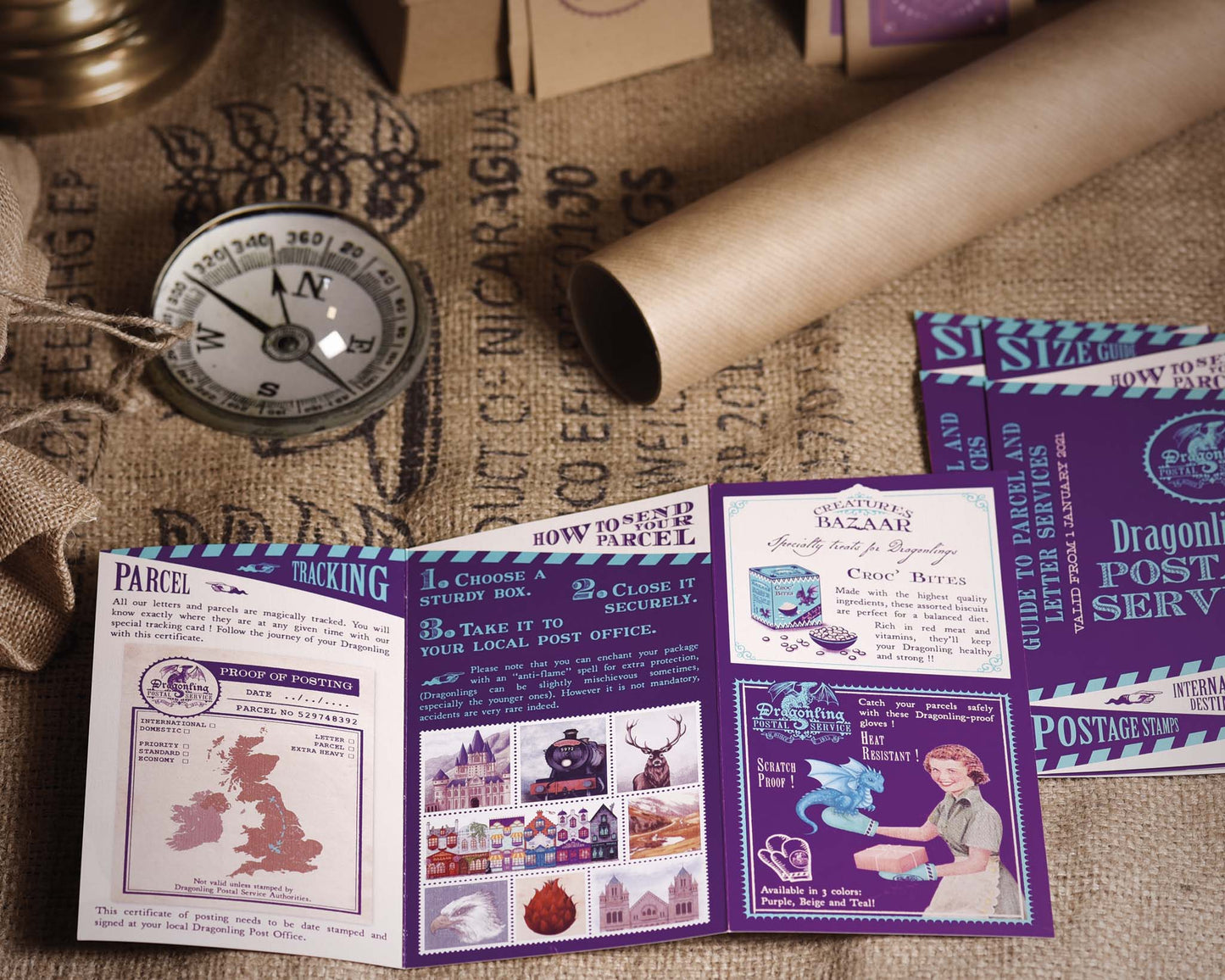Brochure Services Postaux Dragonling