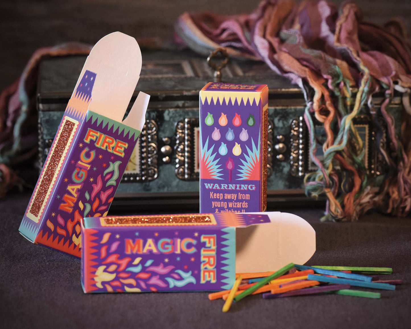 Boîte d'allumettes de Feu Magique