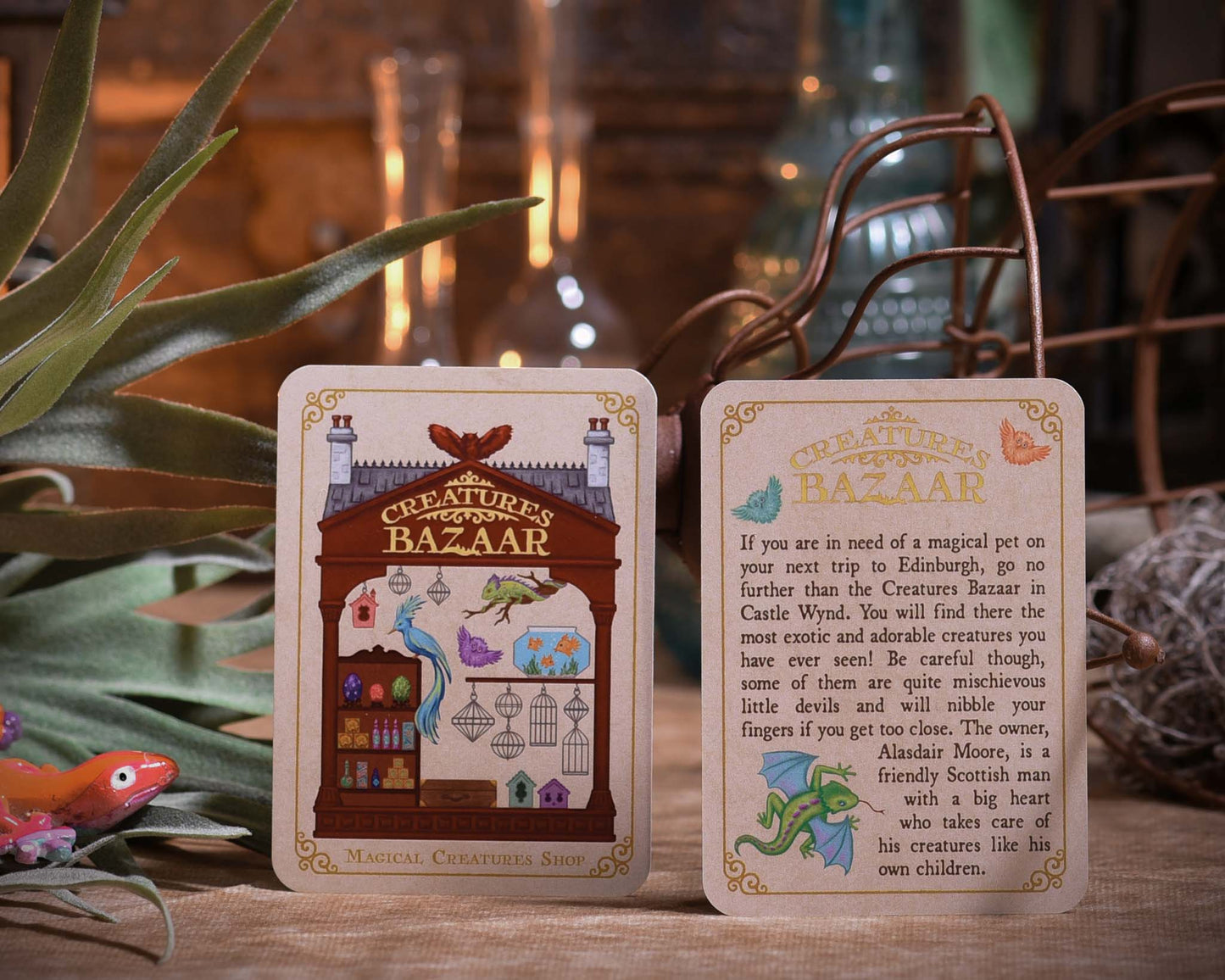 Cartes à Collectionner Métiers Magiques
