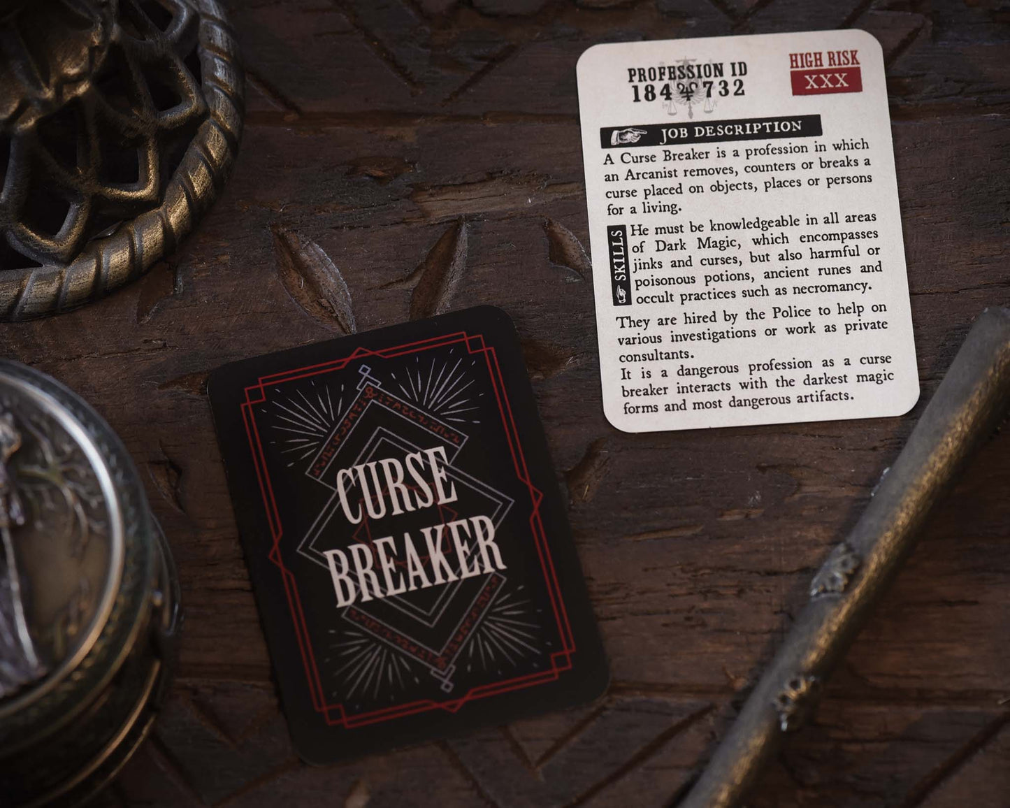 Cartes à Collectionner Métiers Magiques