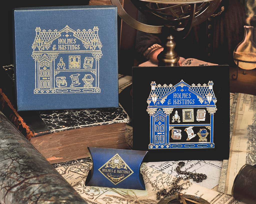 The Holmes & Hastings Shop - Enamel Pin