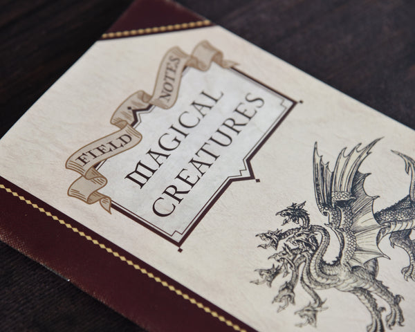 Magical Creatures Field notes Notebook