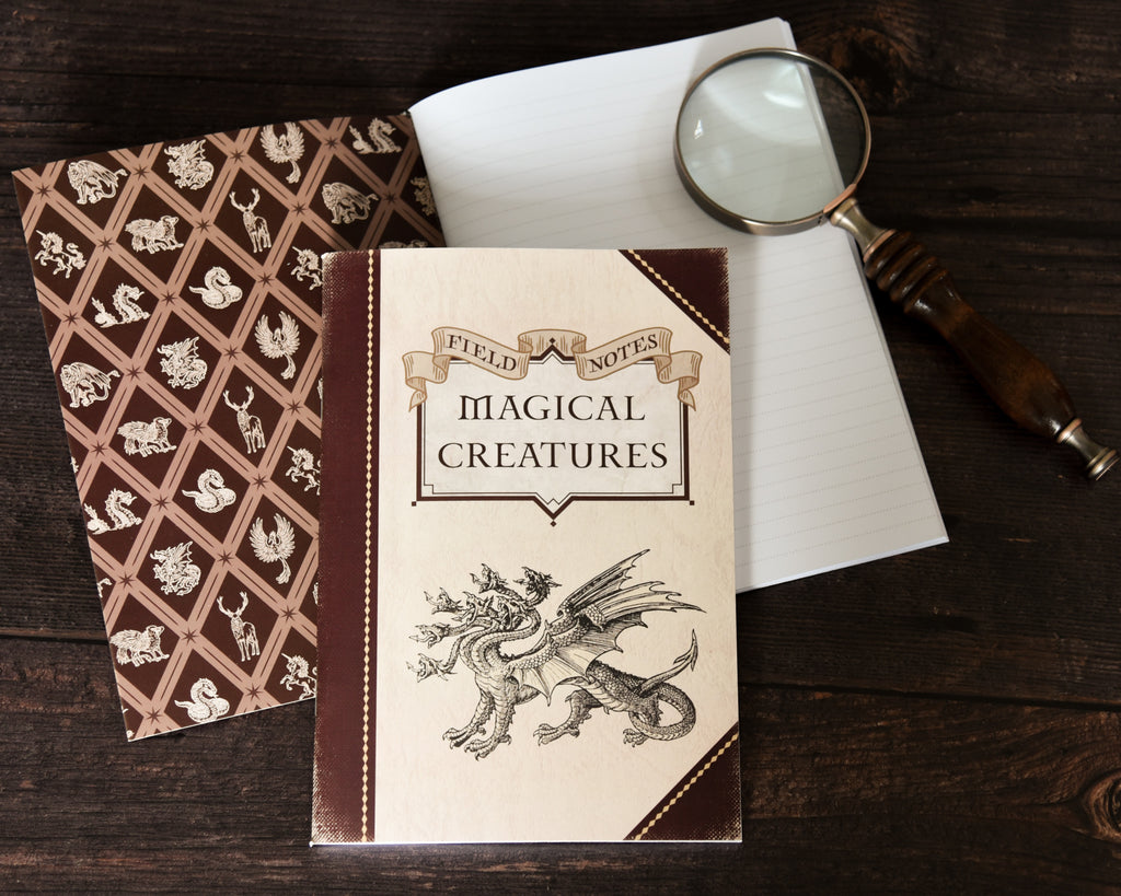 Magical Creatures Field notes Notebook