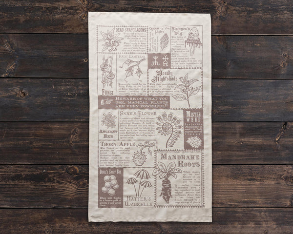 Apothecary Tea Towel