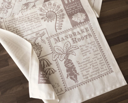Apothecary Tea Towel
