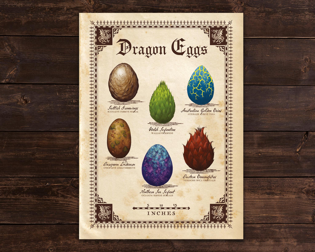 Oeufs Dragon - Affiche