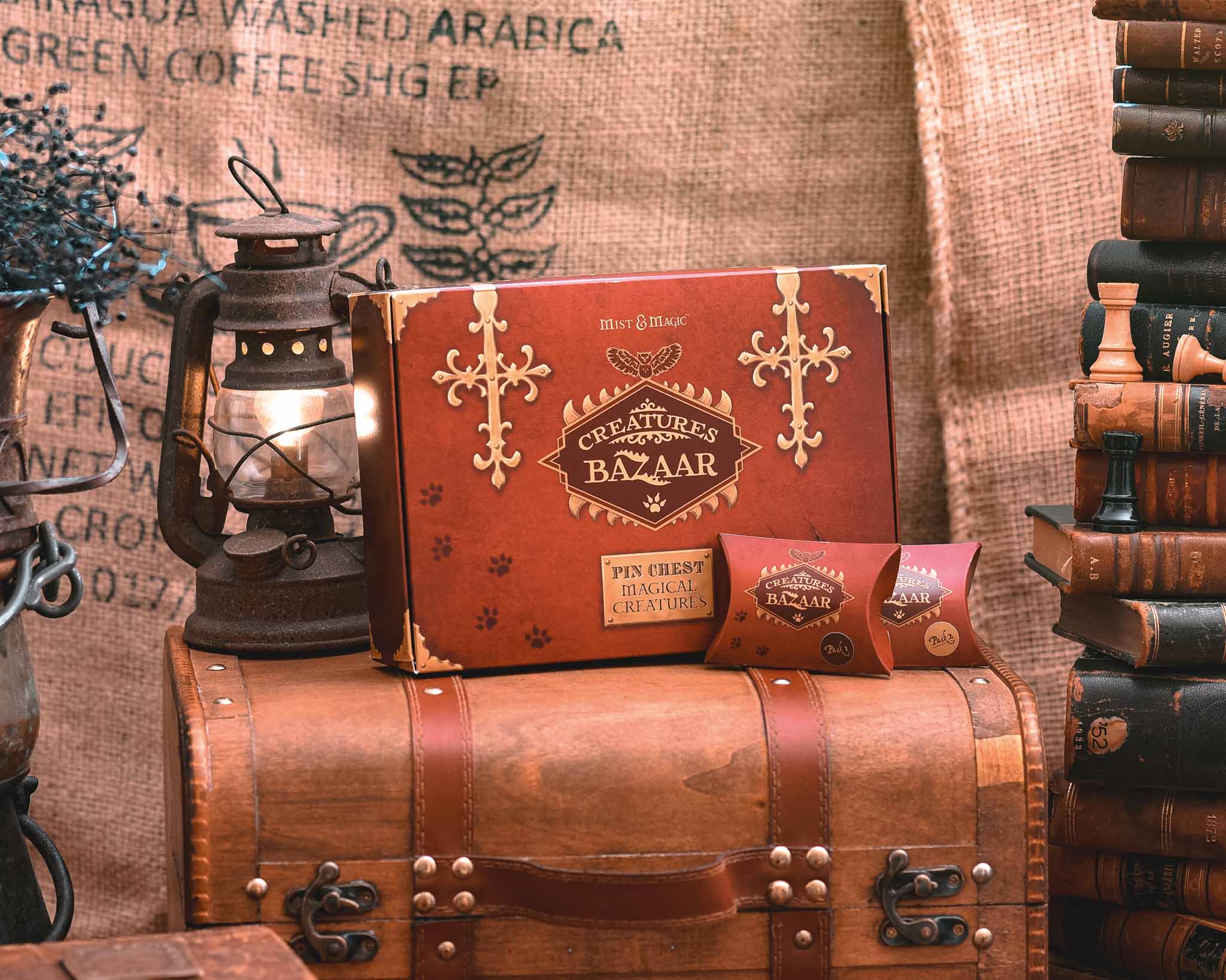 Pin Chest Magical Creatures – Mist & Magic