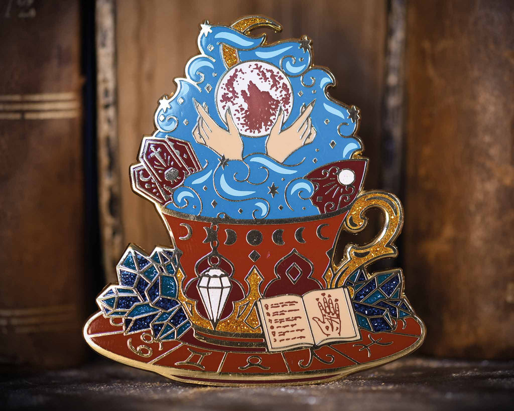 Divination Teacup pin